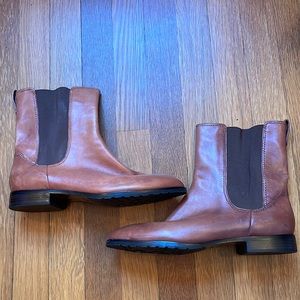 COLE HAAN TAN Air Merit Jodhpur Ankle Boots - Sz 9B